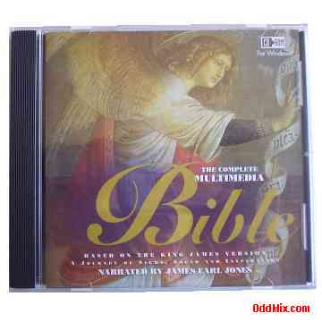 The Complete Multimedia Bible King James Version KJ Windows CD Religious Reference [10 KB]
