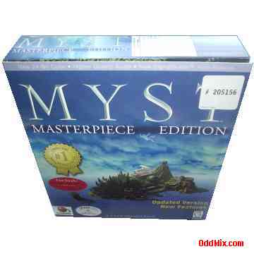 MYST Masterpiece Edition Windows Game Brotherbund Software Program CD [10 KB]