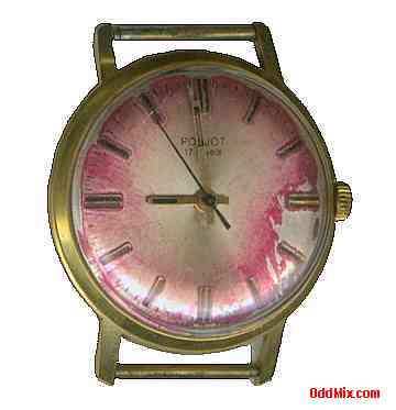 Classic Poljot 17 Jewels Mechanical Works Wrist Vintage Soviet Collectible Watch [10 KB]