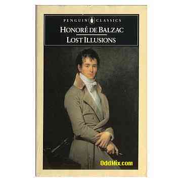 Lost Illusions by Honore De Balzac Penguin Novel Literary Masterpiece [9 KB]