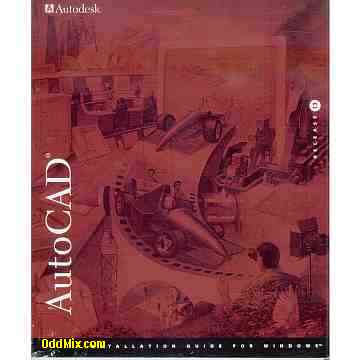 AutoCAD Release 13 Installation Guide for Windows Command Reference Book Autodesk [9 KB]