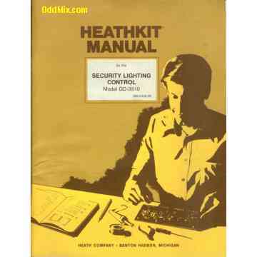 Heathkit GD-3510 Security Lighting Control Assembly Operation Manual Passive Infrared [9 KB]