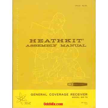 Heathkit GR-78 General Coverage Radio Receiver Shortwave Assembly Operation Manual [6 KB]