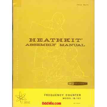 Heathkit IB-101 Frequency Counter Assembly Operation Manual Digital Precision [6 KB]