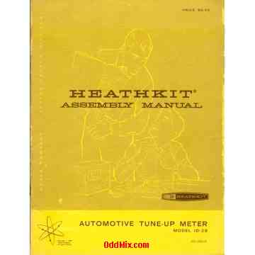 Heathkit ID-29 Automotive Tune-Up Meter Assembly Operation Manual Solid State [6 KB]
