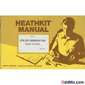 Heathkit IG-5240 Color Generator Assembly Operation Manual [11 KB]
