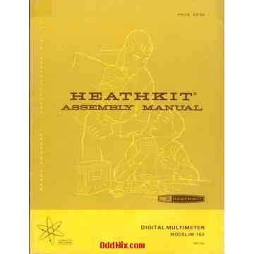 Heathkit IM-102 Digital Multimeter Assembly Operation Manual Solid State VOM [6 KB]