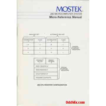 Mostek Z80 Microcomputer System Micro-Reference Manual [6 KB]