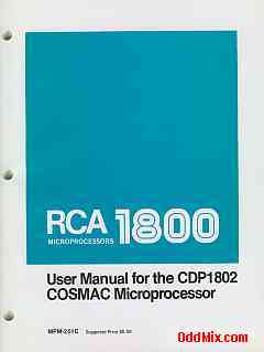 User Manual for the CDP1802 COSMAC Microprocessor - MPM-201C [6 KB]