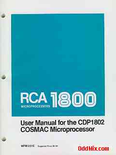User Manual for the CDP1802 COSMAC Microprocessor - MPM-210C [6 KB]