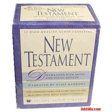 New Testament Audio Books on Cassettes New King James Version Religious Reference [10 KB]
