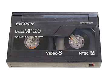 MP120 8 MM Sony Metal Particle Video Tape Cassette Professional PC Computer Backup [9 KB]