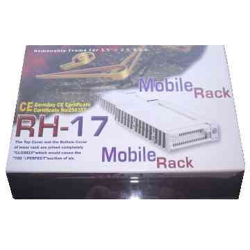 Mobile Rack Removable Frame Hard Drive RH-17 3.5 and 2.5 inch HDD IDE Data Security [8 KB]