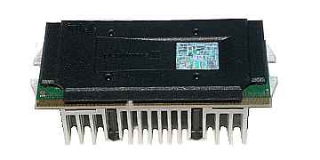 Intel Pentium II Slot I 400/512/100 CPU with attached Heat Sink Bottom [6 KB]