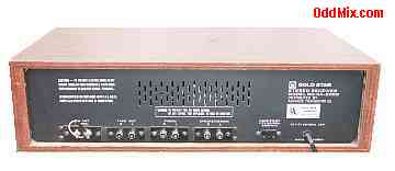 Gold Star GA-2000 AM-FM Integrated Circuit IC FM-Stereo 8 Track Vintage Receiver Picture 2 [6 KB]