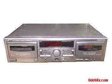 Cassette Deck Audio Stereo High Fidelity Double DDR Processor Victor JVC TD-W317 [7 KB]