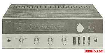 Receiver 25 Watts/Channel AM/FM FM-Multiplex Stereo Solid-State Lafayette LR-75 [7 KB]