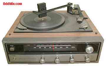 Sears Solid State AM/FM Stereo Radio Receiver Amplifier System with Record Player Picture 2 [8 KB]