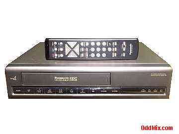 VPanasonic OmniVision PV-4101 CR Video Cassette Recorder VHS IR Remote Control [8 KB]