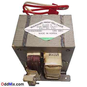DHN-N860A OBJY2 Transformer 6010W2H059A 60Hz HV High Voltage 2 kV [12 KB]