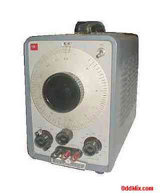 Hewlett Packard HP200C Wide Range Precision Audio Oscillator Vacuum Tube Type [7 KB]