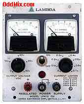 Power Supply Adjustable Laboratory 0-40 V 0-0.7 A Precision Lambda LP-412FM [11 KB]
