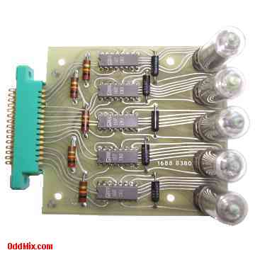 Pulse Counter Five Digit B5750S Nixie Tube Assembly Decoder Driver Burroughs C-2502-5 [8 KB]
