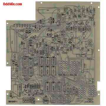 Heathkit IM-102 DMM 3 Nixie Tube Digital Multi Meter Main PC Printed Circuit Board [15 KB]