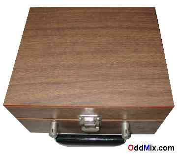 Electronic DC Voltmeter MCM Model 372-M 1-200 MOhm Input Impedance Mirror Scale Case [8 KB]