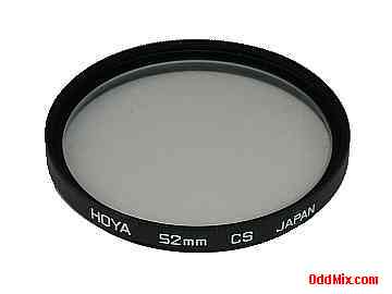 Filter Assembly Optical Photographic Camera Lens Hoya 52mm Diameter CS Digital Video [5 KB]