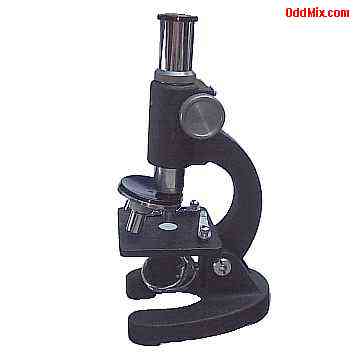 Microscope Optical Student Monolux 100x 200x 300x Classic Metal Small Instrument [7 KB]