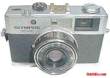 Camera Photographic 35MM Film Olympus 35 RC Automatic Zuiko Lens Classic Color [10 KB]