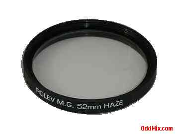 Filter Assembly Optical Photographic Camera Lens Rolev M. G. 52mm Diameter Haze [5 KB]