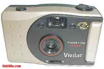 Film Camera 35MM Color B&W Vivitar 35 RC Compact Unused Inexpensive Focus Free [7 KB]