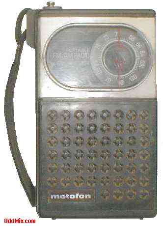 Transistor Radio Motofon FM-AM 9 Receiver Collector's Vintage Classic Special [15 KB]