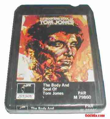 Eight Track Sound Cassette Cartridge The Body And Soul of Tom Jones Original Vintage [12 K]
