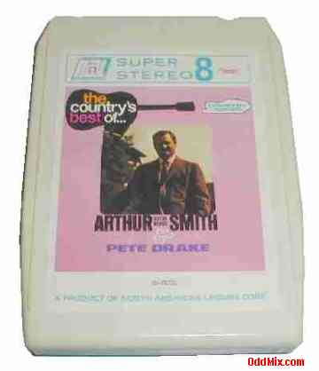 Eight Track Cassette Cartridge The Country's Best of Peter Drake and Arthur Smith [12 K]