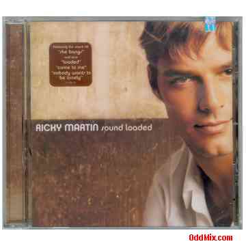 Sound Loaded CD Ricky Martin Columbia Records CK61394 Stereo She Bangs Come to Me [8 KB]