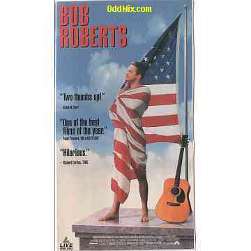 Bob Roberts Tim Robbins Stars Comedy Classics Film Hi-Fi Collectible Rated R NTSC [9 KB]