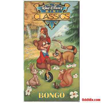Bongo Children's Video by Walt Disney's Classics Collectible Color Film VHS NTSC Hi-Fi G [12 KB]