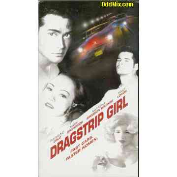 Dragstrip Girl Fast Cars Faster Women Video Collector's Edition Film VHS NTSC Movie [8 KB]