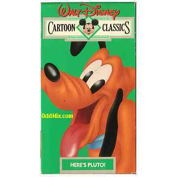 Here's Pluto Children's Video by Walt Disney's Classics Collectible Color Film VHS NTSC Hi-Fi G [9 KB]