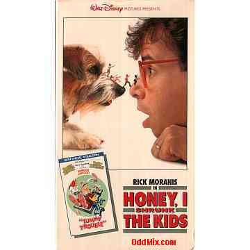 Honey I Shrunk the Kids Video Disney's Classics Comedy Collectible Color Film VHS NTSC [10 KB]