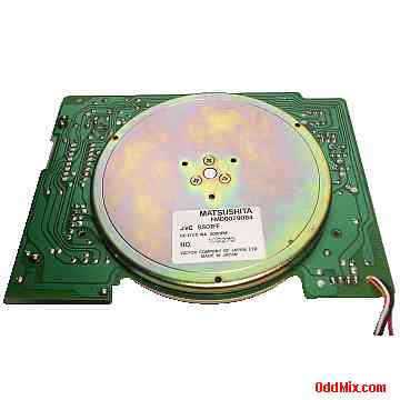 JVC SS01FF Matsushita FMD00790B4 Motor DC Floppy Disk Platter Driver Multi-Phase Back [10 KB]