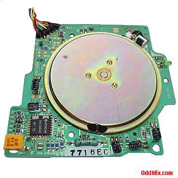 YG-F1 Motor PM DC Magnetic Disc Driver Integrated Multi-Phase PCB Assembly Back [14 KB]