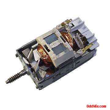 Motor Universal Open Frame Sleeve Bearing Mouline Small Appliance 115 VAC-DC [11 KB]