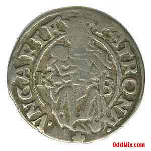 Coin Silver 1538 Hungarian King Ferdinand I Rare Historical Medieval Museum Piece [10 KB]