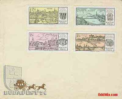 1971 Budapest 71 Special Commemorative Uncancelled Stamp Set Envelope [14 KB]