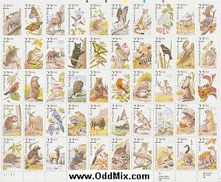 1987 American Wildlife Stamps [32 Kb]