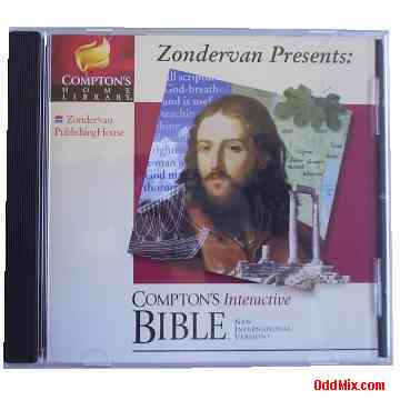 CCompton's Interactive Bible NIV Zondervan Multimedia Windows CD Religious Reference [11 KB]